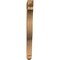 Ekena Millwork Funston Craftsman Rough Sawn Bracket, Western Red Cedar, 4"W x 32"D x 44"H BKT04X32X44FST04RWR - alternate 4